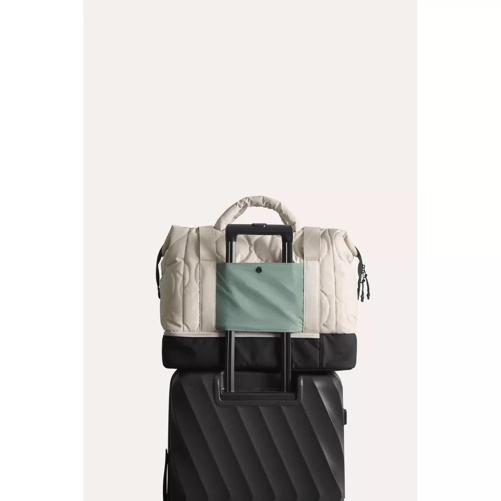 34L Lightweight Weekender Duffle Travel Bag with Shoe Compartment